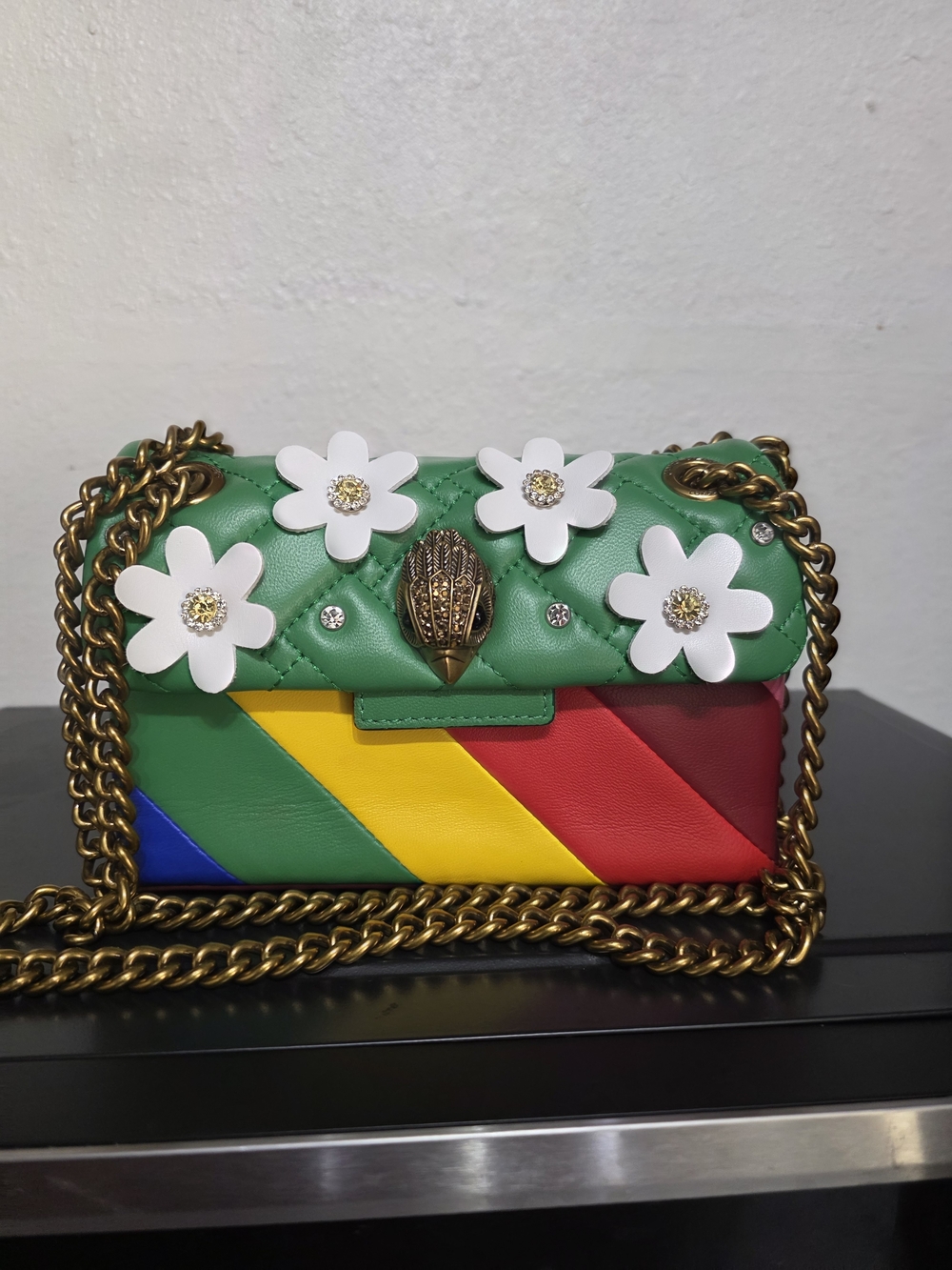 Kurt Geiger London Mini Kensington Leather Bag